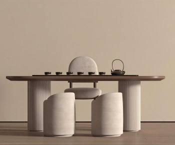 Wabi-sabi Style Tea Tables And Chairs-ID:957380062