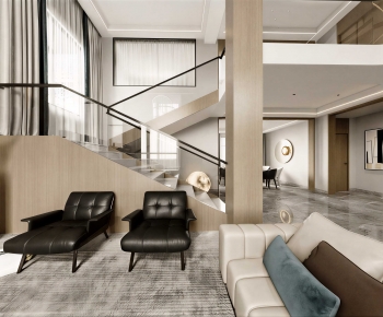Modern A Living Room-ID:956526046