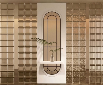 Modern Glass Screen Partition-ID:999008892