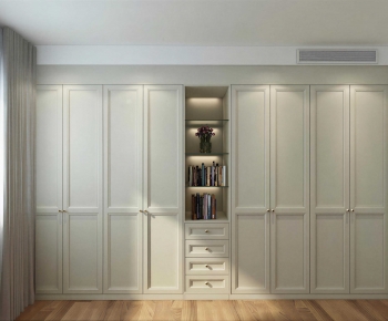 Modern Clothes Storage Area-ID:922810081