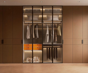 Modern Clothes Storage Area-ID:702900891