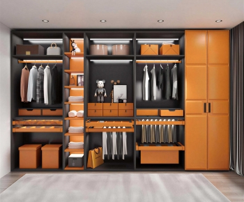 Modern Clothes Storage Area-ID:940505037