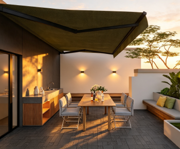 Modern Terrace-ID:552659035