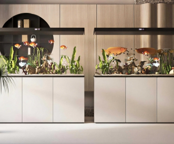 New Chinese Style Fish Tank-ID:402177105