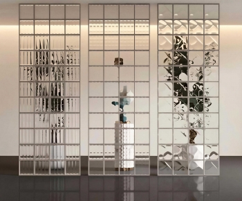 Modern Glass Screen Partition-ID:395268929
