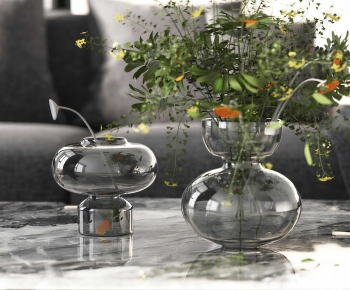 Modern Aquatic Green Plant-ID:692523001