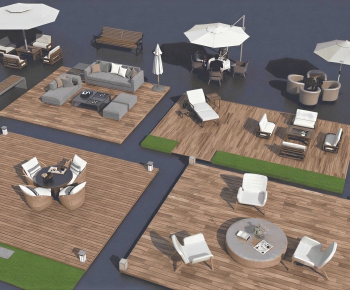 Modern Outdoor Tables And Chairs-ID:901021965