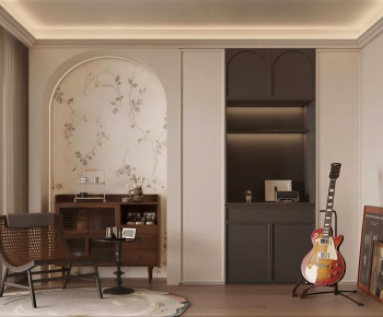 Modern A Living Room-ID:466835984