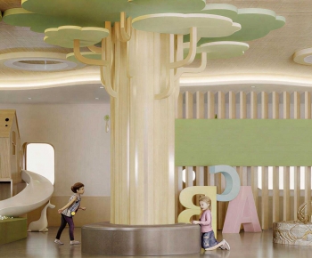 Modern Kindergarten Hall-ID:247529037