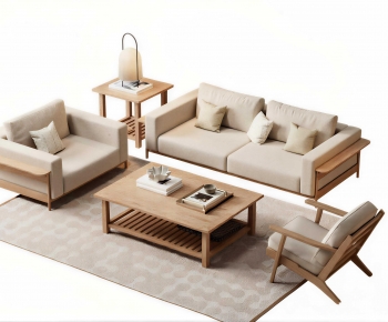 Japanese Style Sofa Combination-ID:221414098