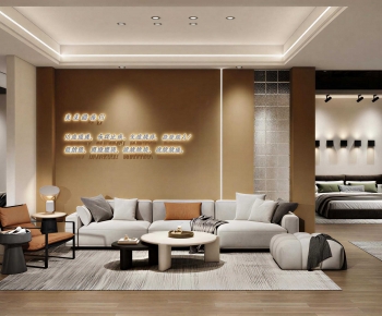 Modern Exhibition Hall-ID:673778065