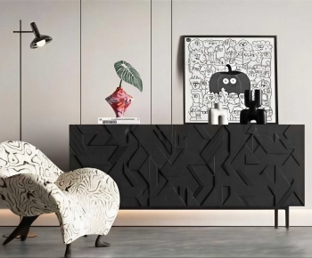 Modern Side Cabinet-ID:401921035