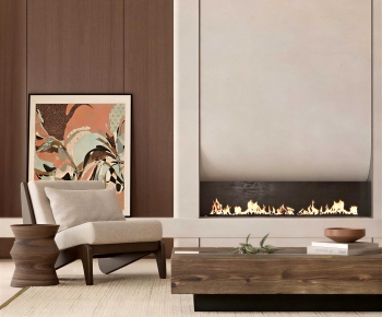 Wabi-sabi Style A Living Room-ID:329562908