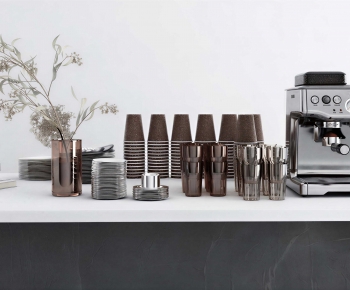 Modern Kitchen Electric Coffee Machine-ID:280949124