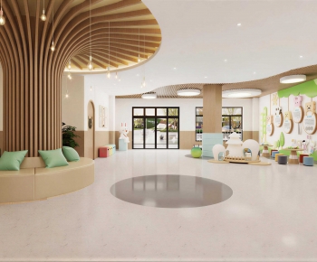 Modern Kindergarten Hall-ID:890016082