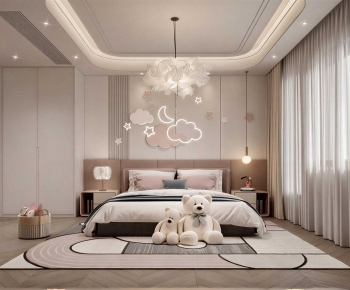 Modern Girl's Room Daughter's Room-ID:718453885