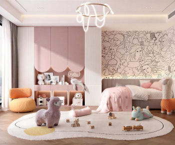 Modern Girl's Room Daughter's Room-ID:568373926