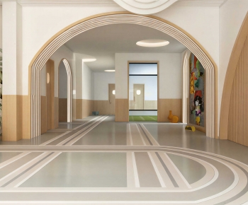 Modern Kindergarten Hall-ID:842366931