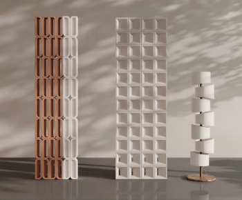 Modern Cement Brick Screen Partition-ID:630604987
