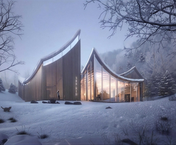 Modern Public Building-ID:126192099