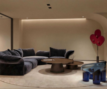 Modern A Living Room-ID:448884015