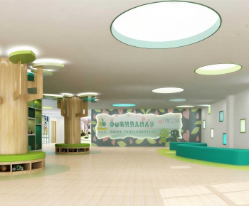 Modern Kindergarten Hall-ID:985958106