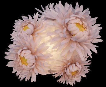 Modern Flowers And Grass-ID:461457011