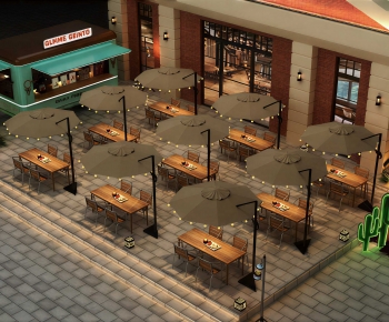 Retro Style Restaurant-ID:393879444