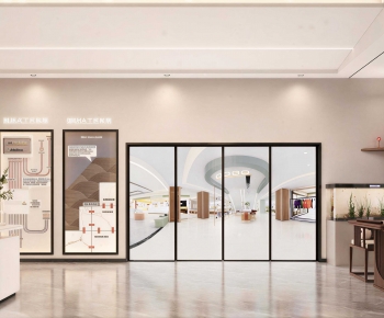 Modern Exhibition Hall-ID:361927037