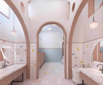 Nordic Style Children's Restroom-ID:591162924