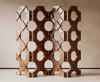 Modern Wooden Screen Partition-ID:874299058