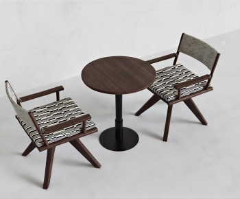 Wabi-sabi Style Leisure Table And Chair-ID:266638994