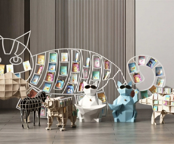 Modern Bookshelf-ID:255363947
