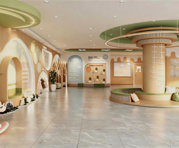 Modern Kindergarten Hall-ID:716517931