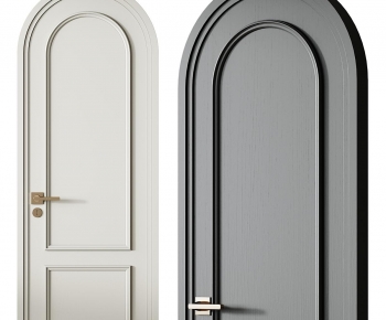 French Style Single Door-ID:232285981