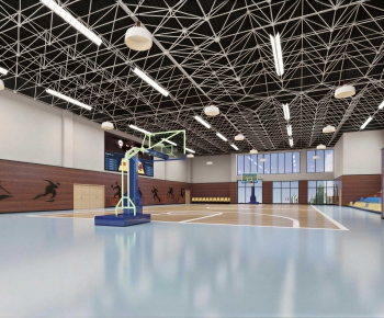 Modern Basketball Arena-ID:389174942