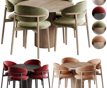 Modern Dining Table And Chairs-ID:262851957