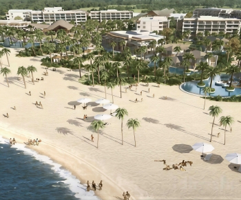 Modern Architectural Bird's-eye View Planning-ID:671963936