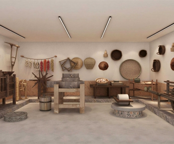 New Chinese Style Exhibition Hall-ID:116700894