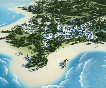 Modern Architectural Bird's-eye View Planning-ID:466789966