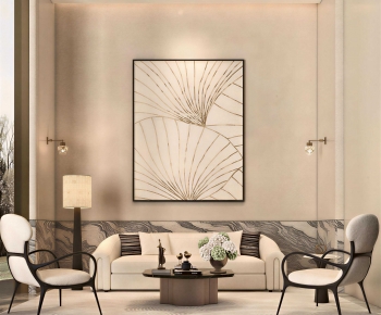 Modern A Living Room-ID:472115047