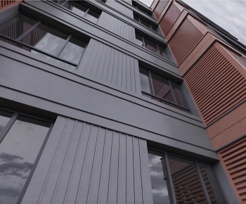 Modern Residential Building-ID:378616093