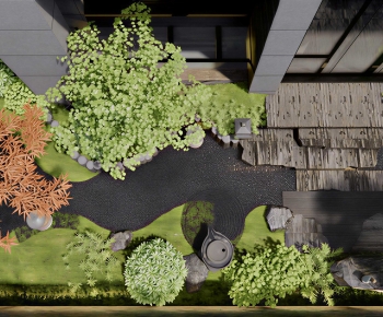 New Chinese Style Courtyard/landscape-ID:863056901
