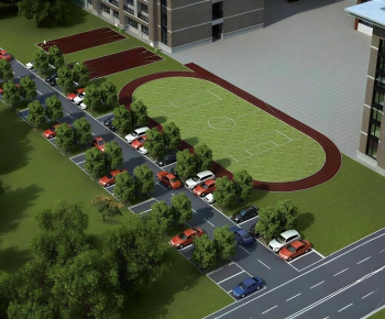 Modern Architectural Bird's-eye View Planning-ID:957475909