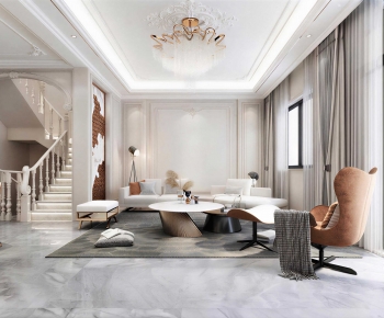 French Style A Living Room-ID:184338091