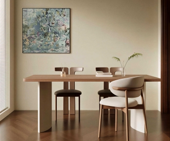 Modern Dining Table And Chairs-ID:137200485
