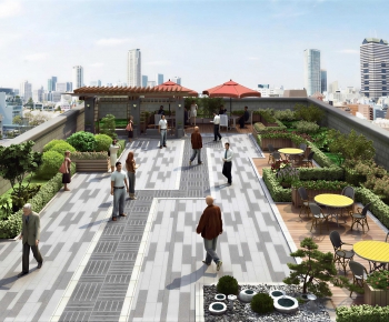 Modern Park Landscape-ID:830884934