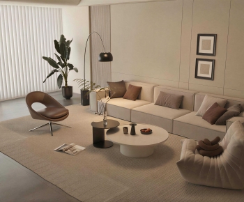Modern A Living Room-ID:439080002
