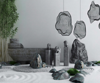 New Chinese Style Garden-ID:122042894