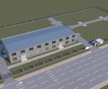 Modern Industrial Building-ID:103290118